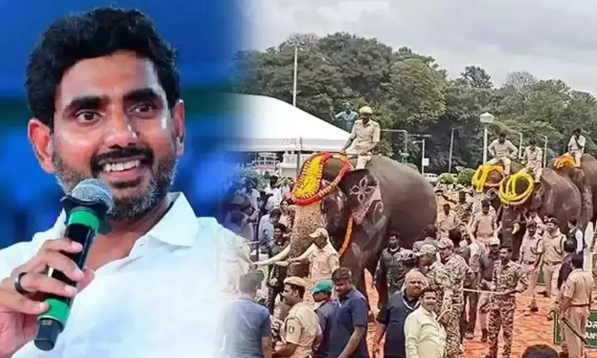 Andhra: नारा लोकेश ने आंध्र प्रदेश में कुमकी हाथियों को लाने के लिए पवन की प्रशंसा की
