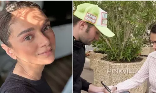 Aditi Rao Hydari को अब तक के सबसे प्यारे पल में फैन ने चौंकाया, देखिए