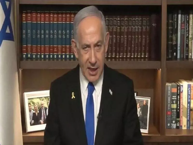 Netanyahu ने अमेरिका को धन्यवाद देते हुए लोकतंत्र हत्या की निंदा की Netanyahu ने अमेरिका को धन्यवाद देते हुए लोकतंत्र हत्या की निंदा की