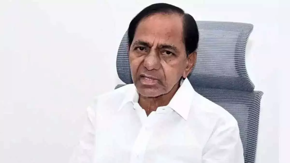 KCR ने कहा, कालेश्वरम नोटिस राजनीति से है प्रेरित KCR ने कहा, कालेश्वरम नोटिस राजनीति से है प्रेरित