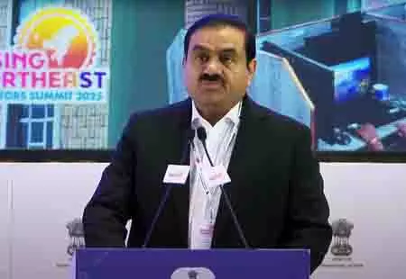 अदाणी ग्रुप पूर्वोत्तर राज्यों में अगले 10 वर्षों में 50,000 करोड़ रुपए का अतिरिक्त निवेश करेगा अदाणी ग्रुप पूर्वोत्तर राज्यों में अगले 10 वर्षों में 50,000 करोड़ रुपए का अतिरिक्त निवेश करेगा