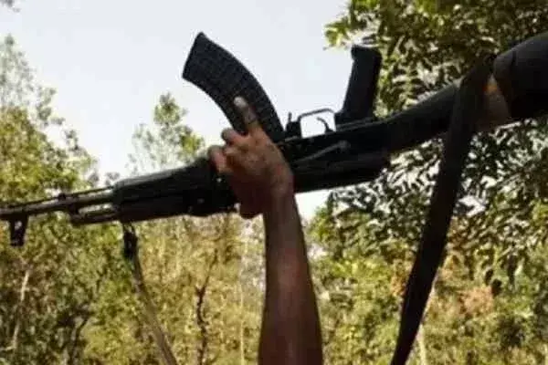 Latehar: हथियारबंद नक्सलियों ने पुल निर्माण कार्य बंद कराया Latehar: हथियारबंद नक्सलियों ने पुल निर्माण कार्य बंद कराया