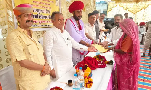 Jaipur: मंत्री ओटाराम का ग्राम पंचायतों में जनसुनवाई का मैराथन कार्यक्रम निरंतर जारी