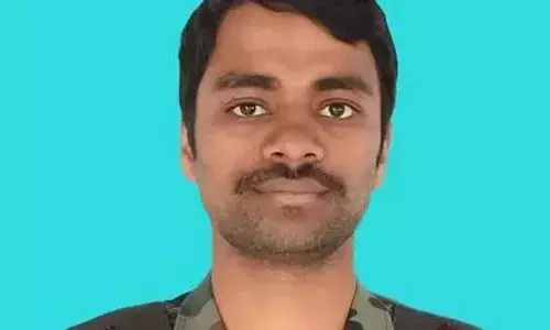 Srikakulam के सैनिक को कीर्ति चक्र प्रदान किया गया Srikakulam के सैनिक को कीर्ति चक्र प्रदान किया गया