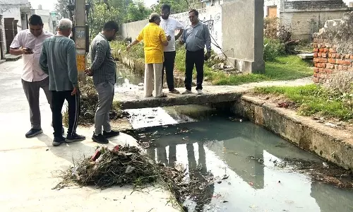 Yamunanagar में नालों की सफाई का काम असंतोषजनक पाया गया