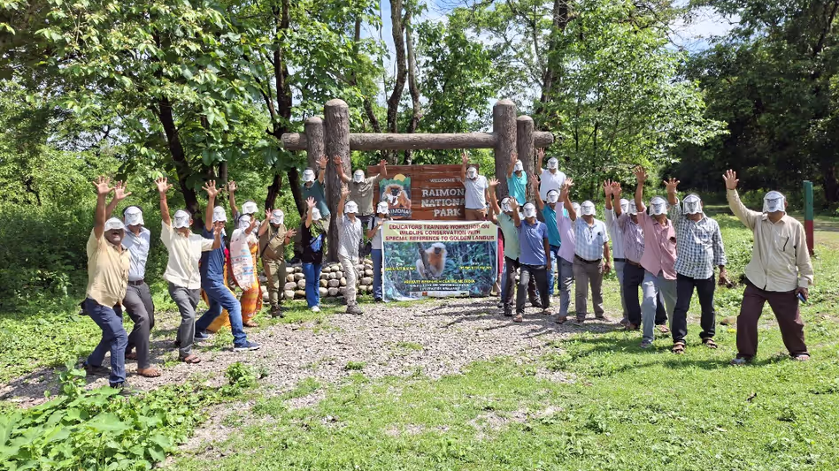 Assam : जैव विविधता दिवस पर रायमोना राष्ट्रीय उद्यान में शिक्षक प्रशिक्षण कार्यशाला आयोजित Assam : जैव विविधता दिवस पर रायमोना राष्ट्रीय उद्यान में शिक्षक प्रशिक्षण कार्यशाला आयोजित