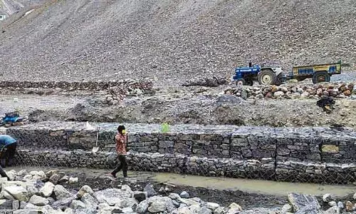 Lahaul and Spiti की बाढ़ सुरक्षा परियोजना ने आकार लिया Lahaul and Spiti की बाढ़ सुरक्षा परियोजना ने आकार लिया
