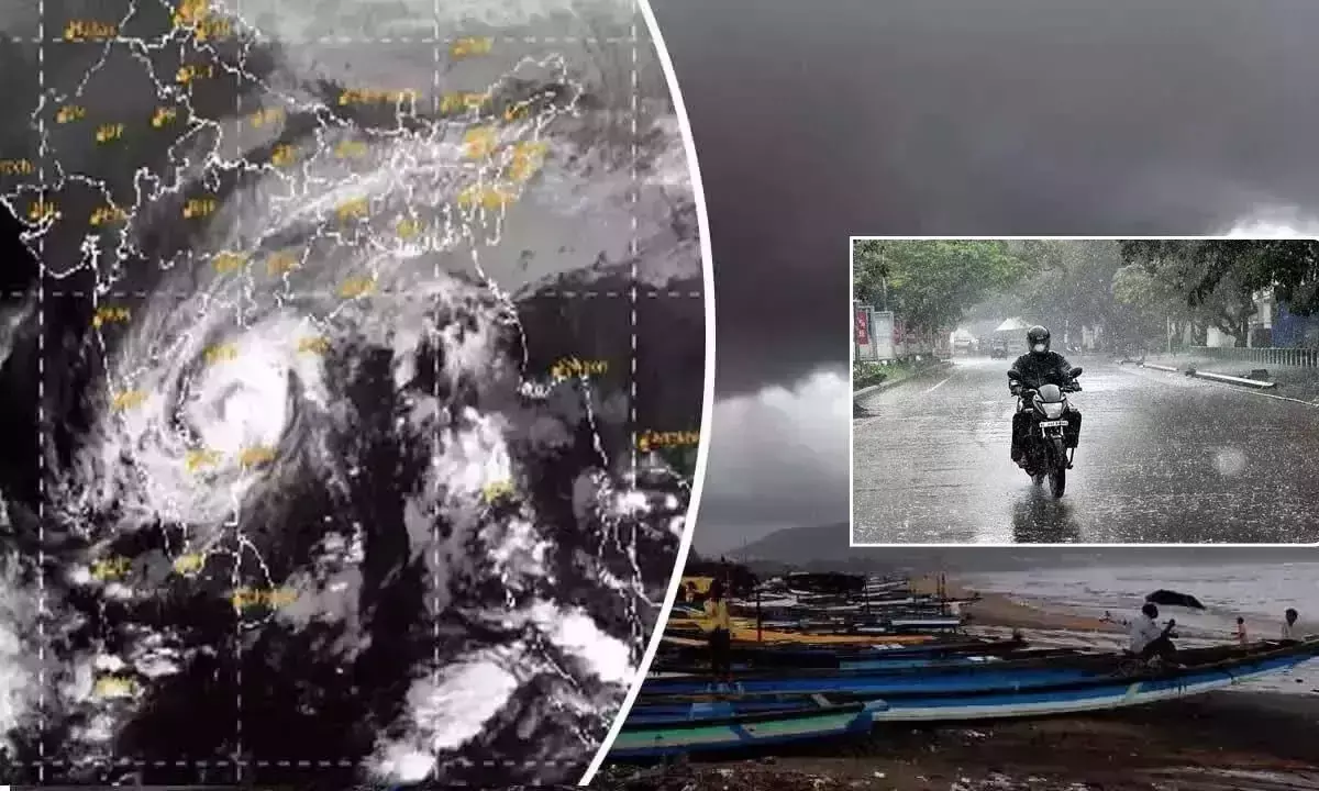 मौसम चेतावनी: अरब सागर में कम दबाव के क्षेत्र के बीच आंध्र प्रदेश में मध्यम बारिश की संभावना मौसम चेतावनी: अरब सागर में कम दबाव के क्षेत्र के बीच आंध्र प्रदेश में मध्यम बारिश की संभावना