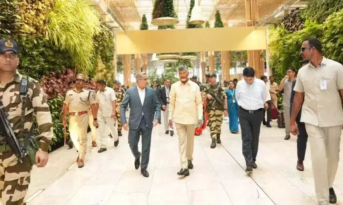 Andhra: चंद्रबाबू आज दिल्ली दौरे के दौरान केंद्रीय मंत्रियों से मिलेंगे Andhra: चंद्रबाबू आज दिल्ली दौरे के दौरान केंद्रीय मंत्रियों से मिलेंगे