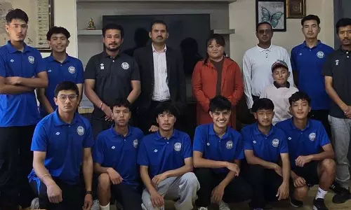 Ladakh की अंडर-20 फुटबॉल टीम ने राष्ट्रीय चैंपियनशिप में प्रभावित किया