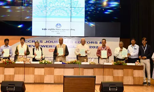CCRAS जर्नल्स संपादकों और समीक्षकों का सम्मेलन 2025 गुवाहाटी में हुआ शुरू CCRAS जर्नल्स संपादकों और समीक्षकों का सम्मेलन 2025 गुवाहाटी में हुआ शुरू