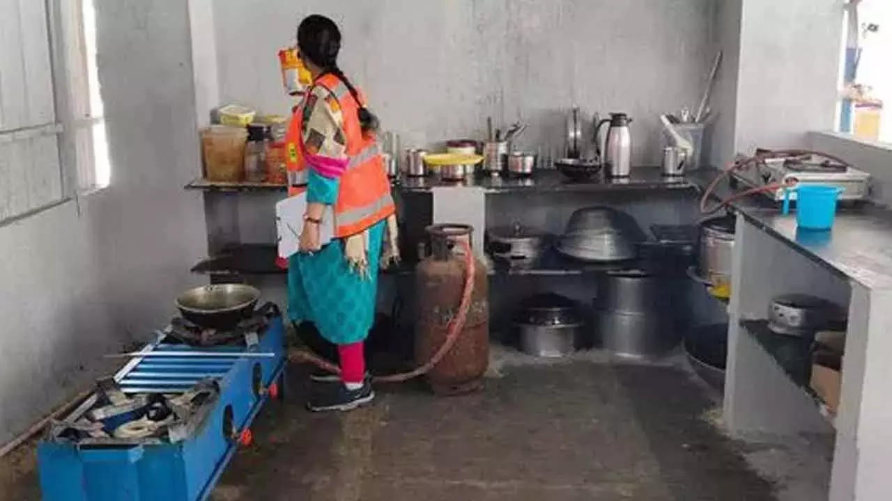 भोजन विभाग की टीम द्वारा रसोई में सुरक्षा उल्लंघन का खुलासा किए जाने से छात्रावासों में हड़कंप भोजन विभाग की टीम द्वारा रसोई में सुरक्षा उल्लंघन का खुलासा किए जाने से छात्रावासों में हड़कंप