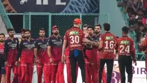 ईशान के शानदार प्रदर्शन से SRH ने RCB को 42 रनों से हराया ईशान के शानदार प्रदर्शन से SRH ने RCB को 42 रनों से हराया