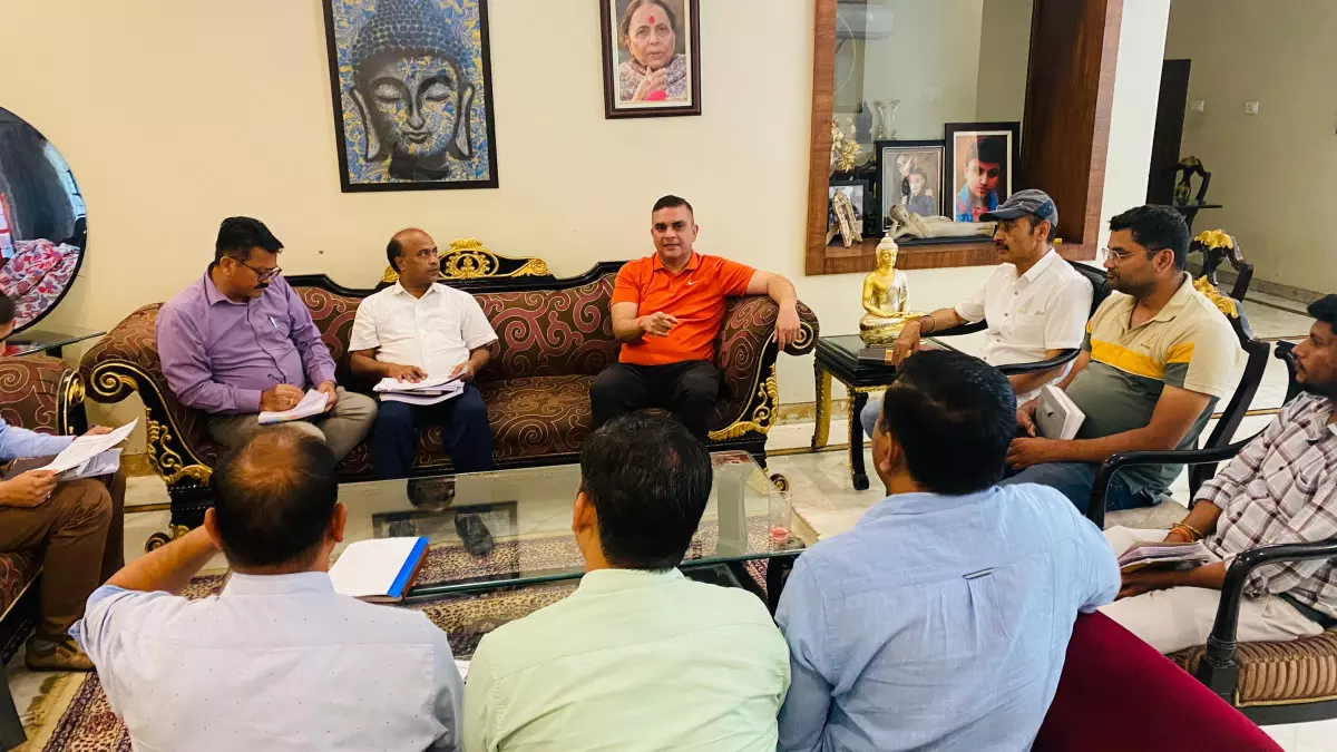 Haldwani: सुमित ने विधायक निधि से हुए विकास कार्यों की जल्द लोकार्पण की घोषणा Haldwani: सुमित ने विधायक निधि से हुए विकास कार्यों की जल्द लोकार्पण की घोषणा