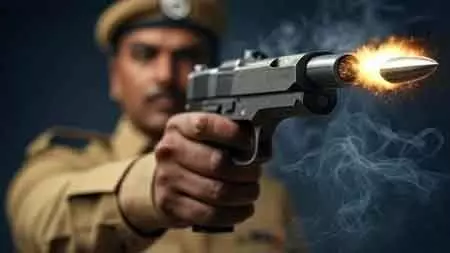 Salem में अधिकारियों पर हमला करने के बाद हत्या के आरोपी को तमिलनाडु पुलिस ने गोली मार दी Salem में अधिकारियों पर हमला करने के बाद हत्या के आरोपी को तमिलनाडु पुलिस ने गोली मार दी