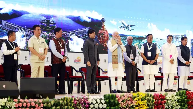 Sikkim : मुख्यमंत्री ने राइजिंग नॉर्थईस्ट इन्वेस्टर्स समिट 2025 में भाग लिया Sikkim : मुख्यमंत्री ने राइजिंग नॉर्थईस्ट इन्वेस्टर्स समिट 2025 में भाग लिया