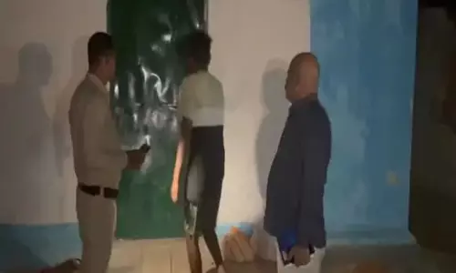 ससुराल में राजमिस्त्री ने मौत को गले लगाया