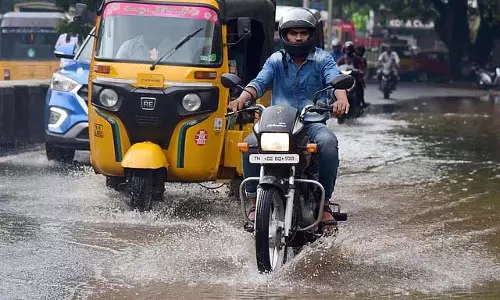 Tamil Nadu : चेन्नई में व्यापक बारिश