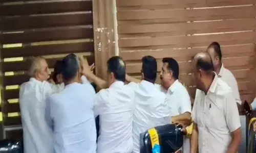 Kurukshetra : विधायक और पार्षद के पति के बीच हाथापाई
