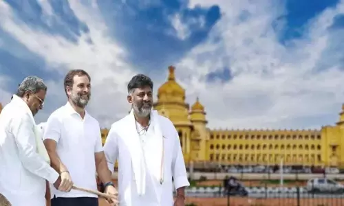 Karnataka कांग्रेस सरकार के खिलाफ भारी सत्ता विरोधी लहर, भाजपा को बढ़त