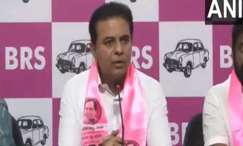 KTR ने रेवंत रेड्डी के इस्तीफे की मांग की, तेलंगाना में भाजपा-कांग्रेस की मिलीभगत का आरोप लगाया