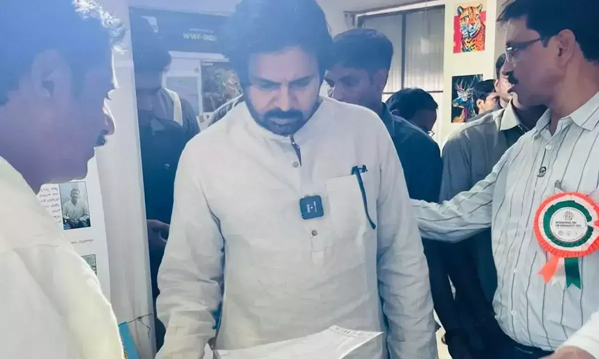 Andhra: पवन कल्याण ने कक्षा से खेती की अवधारणा की सराहना की
