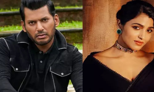 Vishal ने अपनी होने वाली पत्नी साईं धनशिका को शुभकामनाएं दीं