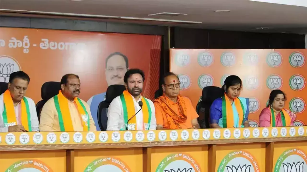 केंद्र ने तेलंगाना में 3 प्रमुख शोध संस्थानों को मंजूरी दी: किशन रेड्डी केंद्र ने तेलंगाना में 3 प्रमुख शोध संस्थानों को मंजूरी दी: किशन रेड्डी