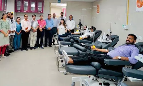 एम्स Vijaypur ने आंतरिक रक्तदान अभियान के साथ रक्त केंद्र का ट्रायल रन किया
