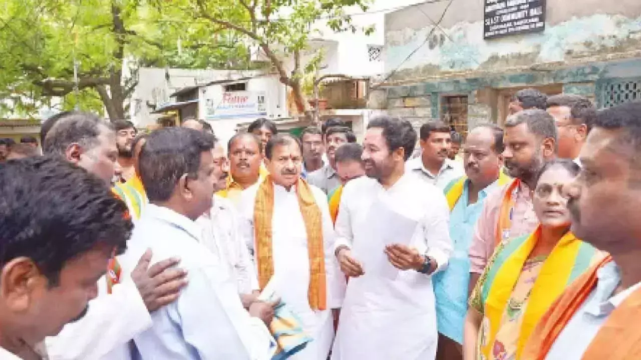 Telangana: सैनिकों को राजनीति में शामिल न करें: किशन रेड्डी