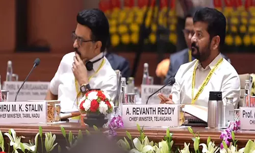 CM Reddy ने नीति आयोग की बैठक में राज्य की सभी प्रमुख परियोजनाओं के लिए केंद्र सरकार से सहायता मांगी