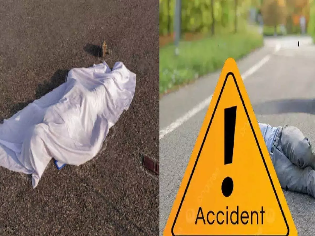 सड़क दुर्घटना, बाइक सवार दो युवकों की मौत सड़क दुर्घटना, बाइक सवार दो युवकों की मौत