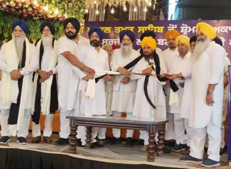 सिख निकाय चुनावों में बाधा उत्पन्न कर रहा, अकाली दल: Giani Harpreet सिख निकाय चुनावों में बाधा उत्पन्न कर रहा, अकाली दल: Giani Harpreet