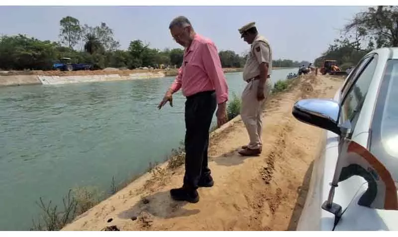 Patiala में भाखड़ा नहर में चूहों के कारण दरार पड़ गई, समय पर कार्रवाई से बाढ़ टल गई Patiala में भाखड़ा नहर में चूहों के कारण दरार पड़ गई, समय पर कार्रवाई से बाढ़ टल गई