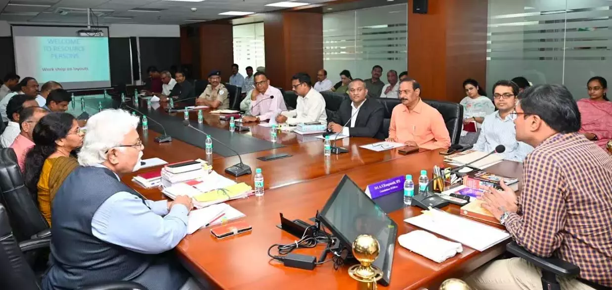 HYDRAA ने GHMC-HMDA, राजस्व अधिकारियों के साथ रीमैपिंग मीटिंग आयोजित की HYDRAA ने GHMC-HMDA, राजस्व अधिकारियों के साथ रीमैपिंग मीटिंग आयोजित की