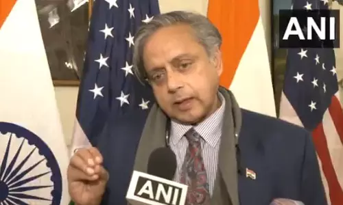 दुष्ट शक्तियों के खिलाफ हम चुप नहीं बैठेंगे : शशि थरूर