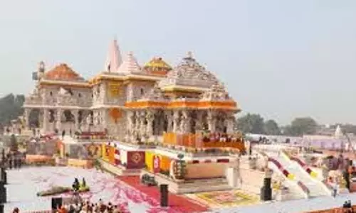 Ayodhya : भव्य एवं दिव्य रामलला के मंदिर परिसर में स्थित मंदिरों की प्राण प्रतिष्ठा Ayodhya : भव्य एवं दिव्य रामलला के मंदिर परिसर में स्थित मंदिरों की प्राण प्रतिष्ठा
