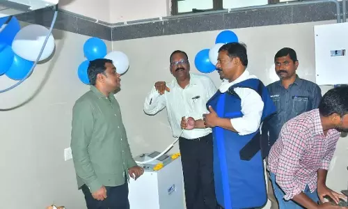 अलेती ने  govt hospital  में समस्याओं के समाधान का संकल्प लिया