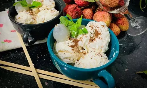 Litchi Ice Cream: लीची से बनती है स्वादिष्ट आइसक्रीम, जानिए बनाने का आसान तरीका