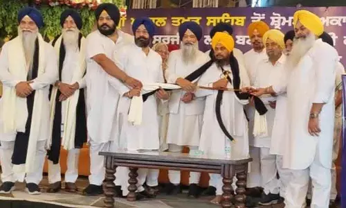 सिख निकाय चुनावों में बाधा उत्पन्न कर रहा, अकाली दल: Giani Harpreet सिख निकाय चुनावों में बाधा उत्पन्न कर रहा, अकाली दल: Giani Harpreet