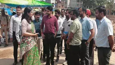 Gola Gokarnath: नोडल अधिकारी ने 70 करोड़ की परियोजना का किया निरीक्षण