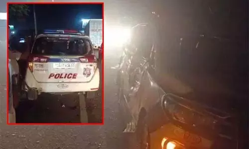 Shamshabad में लॉरी की टक्कर से कांस्टेबल की मौत