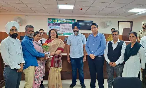 राष्ट्रीय Lok Adalat में अलग-थलग पड़े दम्पति में सुलह होने से वैवाहिक कलह समाप्त