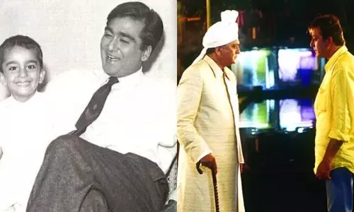 संजय दत्त ने पिता को किया याद
