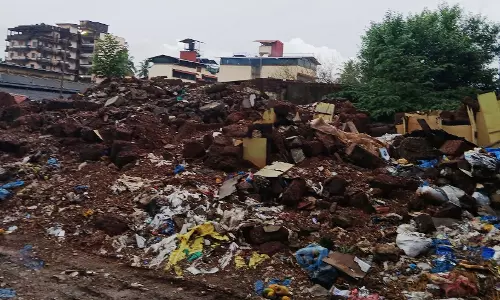 GOA: 2 साल पहले ढही इमारत का मलबा मलबे के ढेर में तब्दील