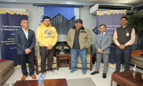 ऑप सिंदूर आउटरीच: थरूर के नेतृत्व वाले प्रतिनिधिमंडल के तेजस्वी सूर्या, सरफराज अहमद गुयाना पहुंचे ऑप सिंदूर आउटरीच: थरूर के नेतृत्व वाले प्रतिनिधिमंडल के तेजस्वी सूर्या, सरफराज अहमद गुयाना पहुंचे