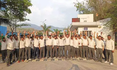 कर्मचारियों की हड़ताल खत्म होने के आसार नहीं, विप्रो एंटरप्राइजेज Baddi कारखाना बंद करेगी कर्मचारियों की हड़ताल खत्म होने के आसार नहीं, विप्रो एंटरप्राइजेज Baddi कारखाना बंद करेगी