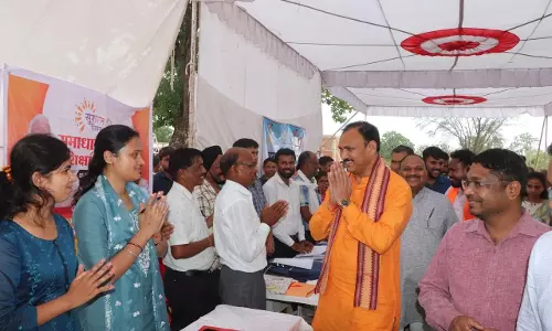 मंत्री श्याम बिहारी जायसवाल ने जनता से किया संवाद