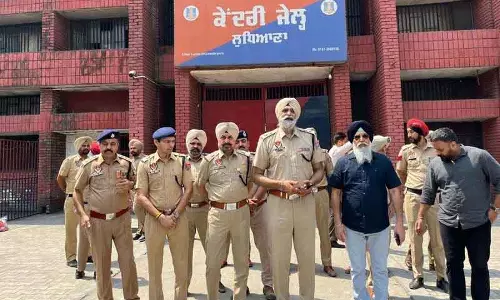 Ludhiana: 400 पुलिसकर्मियों ने सेंट्रल जेल का औचक निरीक्षण किया