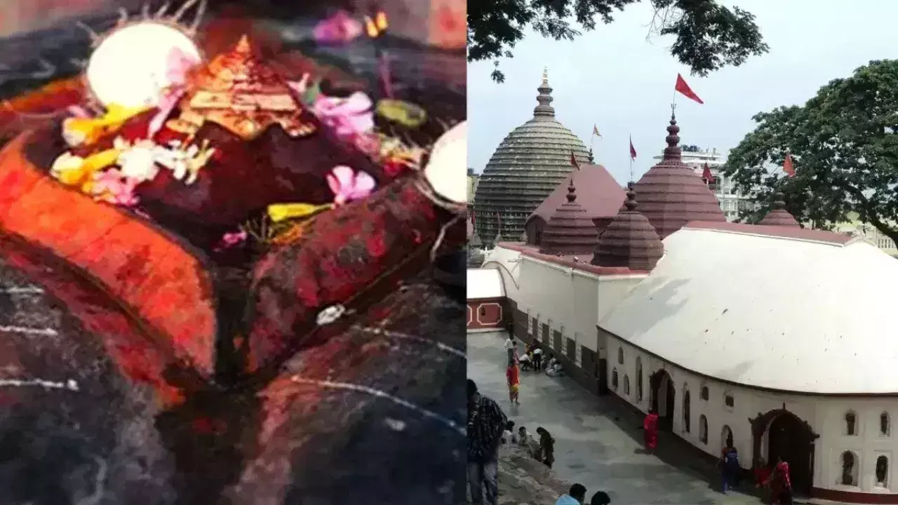 Kamakhya temple का अद्भुत रहस्य: क्यों हर साल लाल हो जाता है ब्रह्मपुत्र का जल? Kamakhya temple का अद्भुत रहस्य: क्यों हर साल लाल हो जाता है ब्रह्मपुत्र का जल?